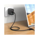 Дата кабель USB-C to USB-C 2.0m 100W with display C6-03 Acefast (6974316281054)