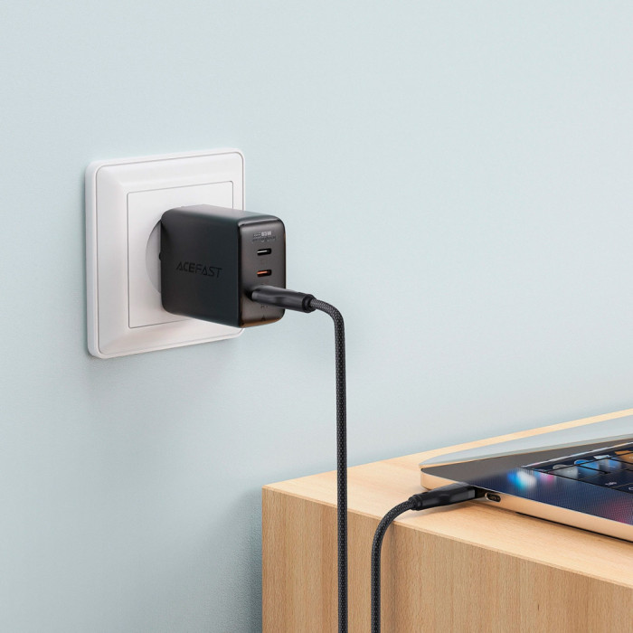 Дата кабель USB 2.0 AM to USB-C 1.2m 3.0A Acefast (6974316282693)