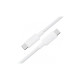 Дата кабель USB-C to USB-C 1.2m 3A white Acefast (6974316284253)
