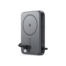 Батарея універсальна Acefast Magnetic Wireless 10000mAh, 22.5W, PD, QC/3.0, QI 15W, M24, Metal Gray (6974316284871)