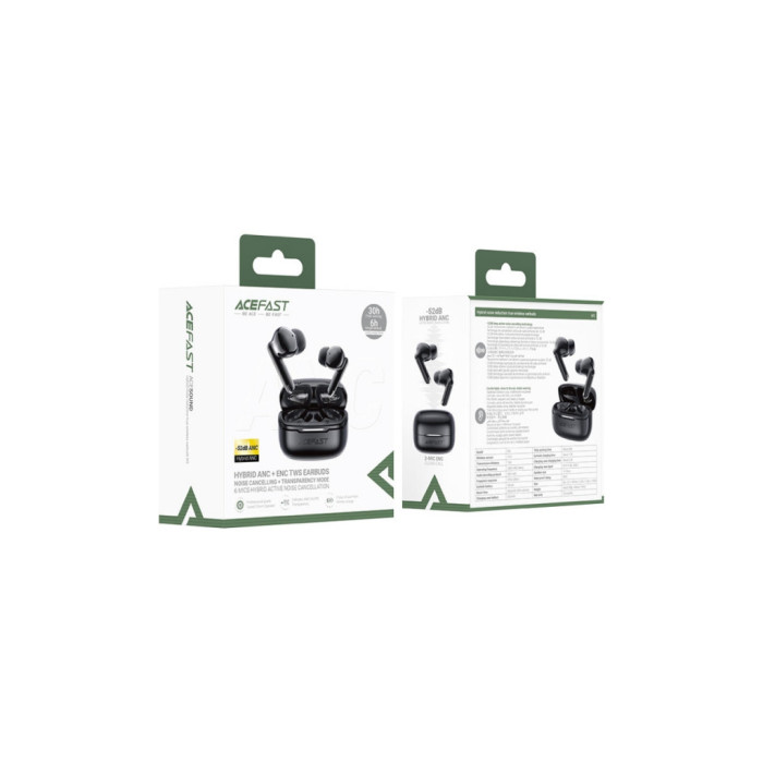 Навушники Acefast W5 Black (6974316285373)