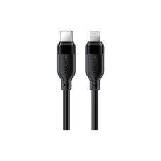 Дата кабель USB 2.0 AM to Lightning 2.0m 30W TPU black Acefast (6974316286288)