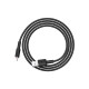 Дата кабель USB 2.0 AM to Lightning 1.2m 2.4A silicone C2-02 black Acefast (AFC2-02B)