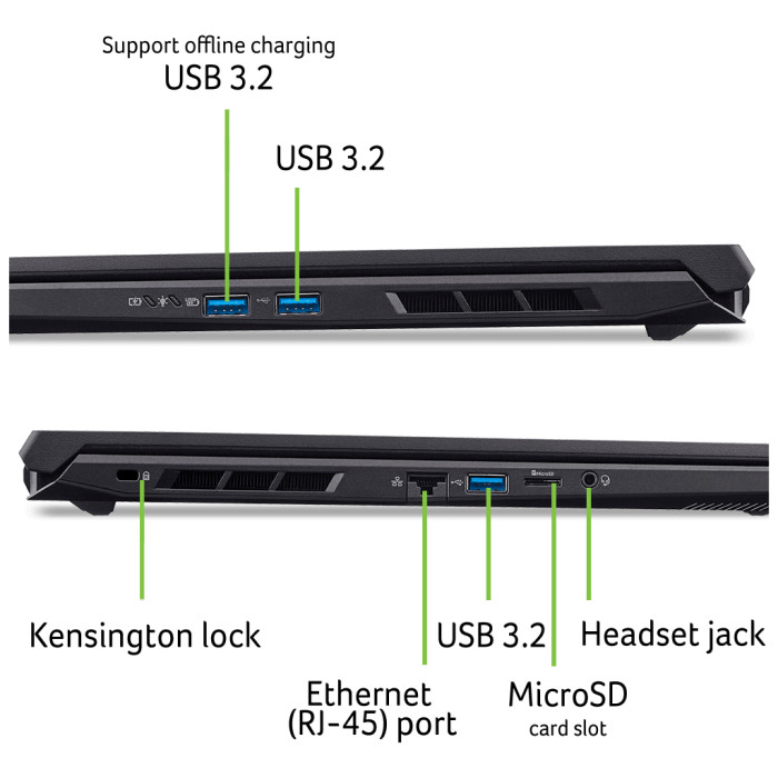 Ноутбук Acer Nitro V 17 AI ANV17-41-R7NT (NH.QYVEU.006)