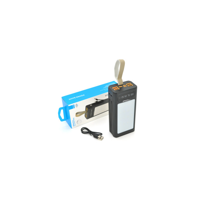 Батарея універсальна ACL 30000mAh, LIGHTER, Type-C + Lighting, Black (PW-85B)