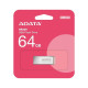 USB флеш накопичувач ADATA 64GB UR 350 Silver/Beige USB 3.2 (UR350-64G-RSR/BG)