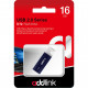 USB флеш накопичувач AddLink 16GB U12 Dark Blue USB 2.0 (ad16GBU12D2)