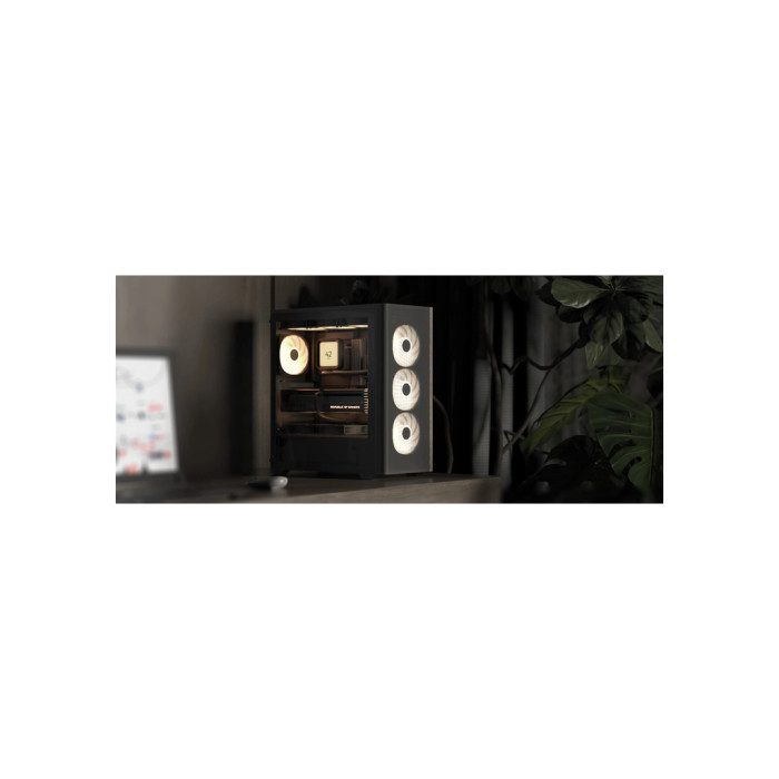 Корпус для ПК AeroCool D501A-G-BK-v2 Black (ACCM-DS01043.11)