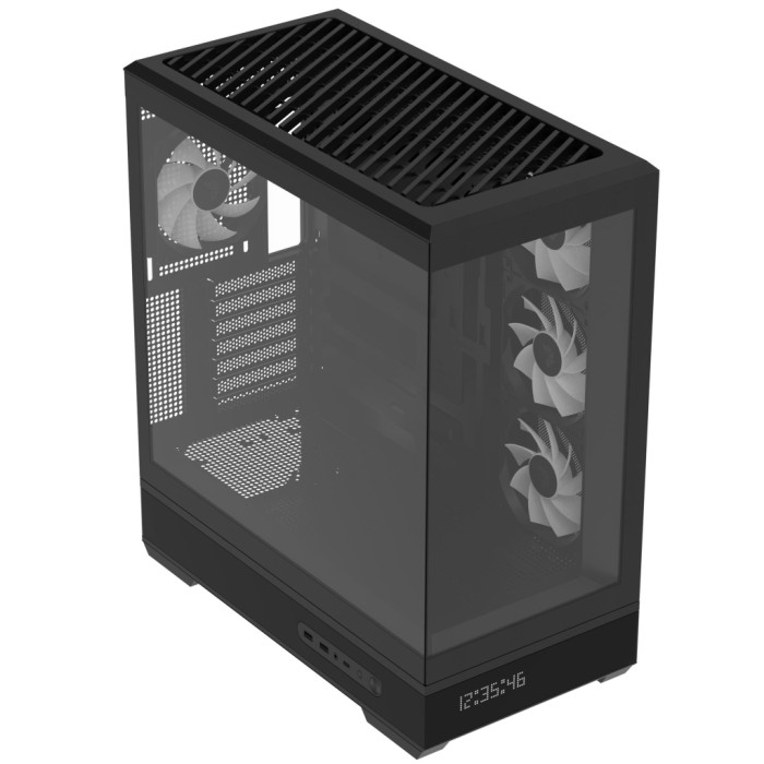 Корпус для ПК AeroCool P500B Digi-BK-v1 Black (ACCM-PN09143.11)