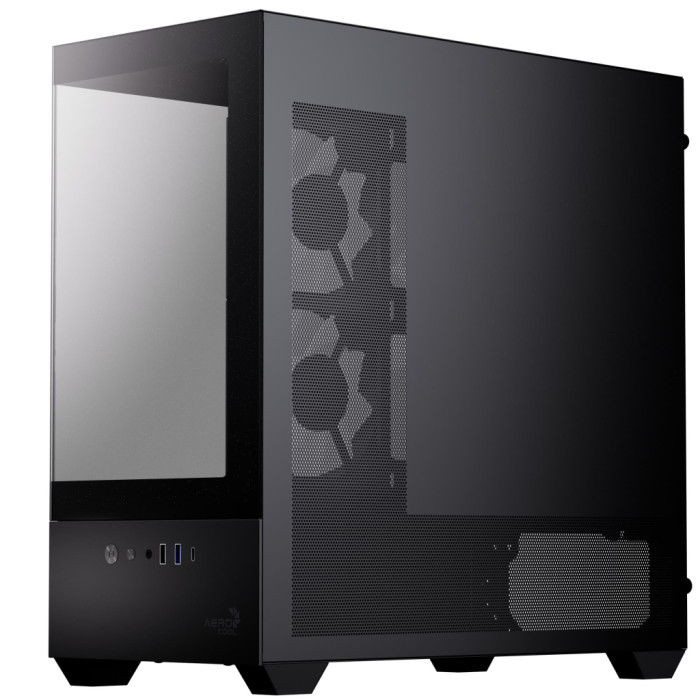 Корпус для ПК AeroCool P300D Digi-G-BK-v1 Black (ACCS-PN05033.11)