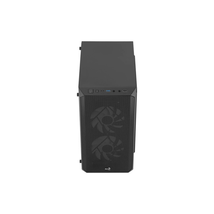 Корпус для ПК AeroCool CS-107-A-BK-v2 Black 600W (ACCX-PC14002.11)
