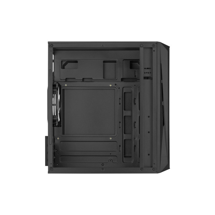 Корпус для ПК AeroCool CS-107-A-BK-v2 Black 600W (ACCX-PC14002.11)