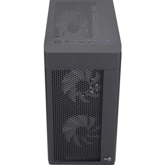 Корпус для ПК AeroCool Hexform-G-BK-v2 Black 600W (ACCX-PV38004.11)