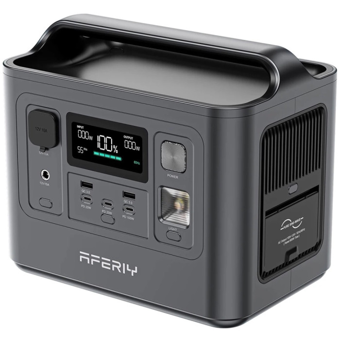 Зарядна станція Aferiy AF-P010, 800W, 512Wh (Aferiy AF-P010)