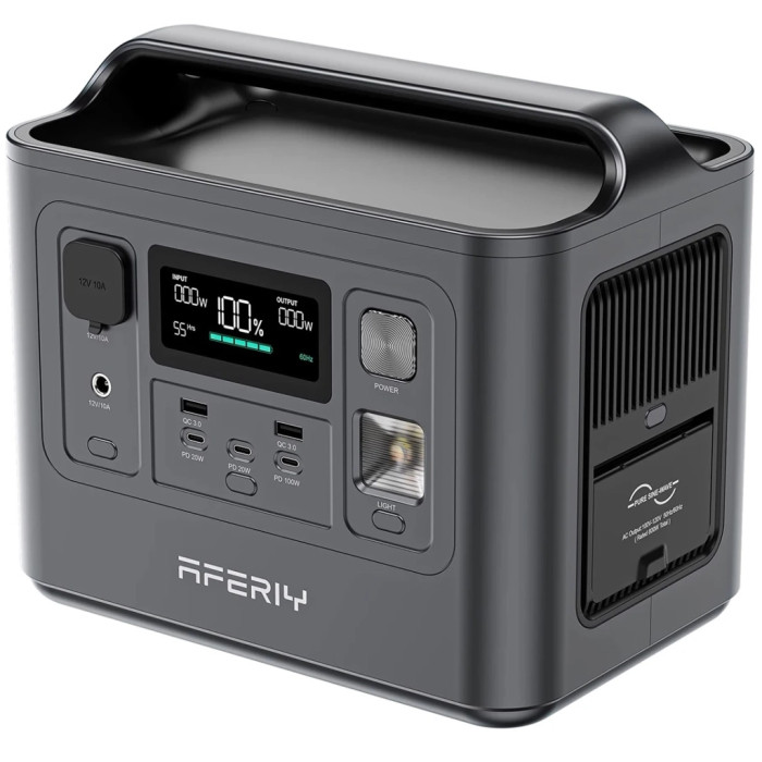 Зарядна станція Aferiy AF-P010, 800W, 512Wh (Aferiy AF-P010)