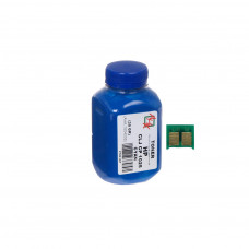 Тонер HP CLJ CP1025 35г Cyan +chip AHK (1500124)