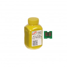 Тонер HP CLJ Pro 200/M251/M276n (131A) Yellow+chip AHK (1505160/1500738)