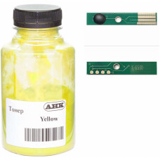 Тонер Xerox Phaser 6600 120г Yellow +chip AHK (3202903)