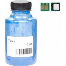 Тонер Canon 054 MF641/643/645, LBP-621/623, 45г 1.2K Cyan +chip AHK (3203610)