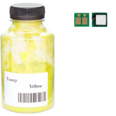 Тонер Canon iR-C3025/C3025i, C-EXV54 270g Yellow developer+chip AHK (3204207)