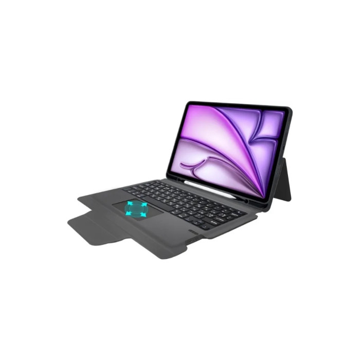 Чохол до планшета AirOn Premium iPad Air 13 2024 with Keyboard (4822352781232)