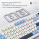 Клавіатура Ajazz AF98 USB UA White/Blue (AF98-GB)