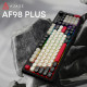 Клавіатура Ajazz AF98 Plus Wireless/Bluetooth/USB UA Black/White/Red (AF98-PLUS-BSR)