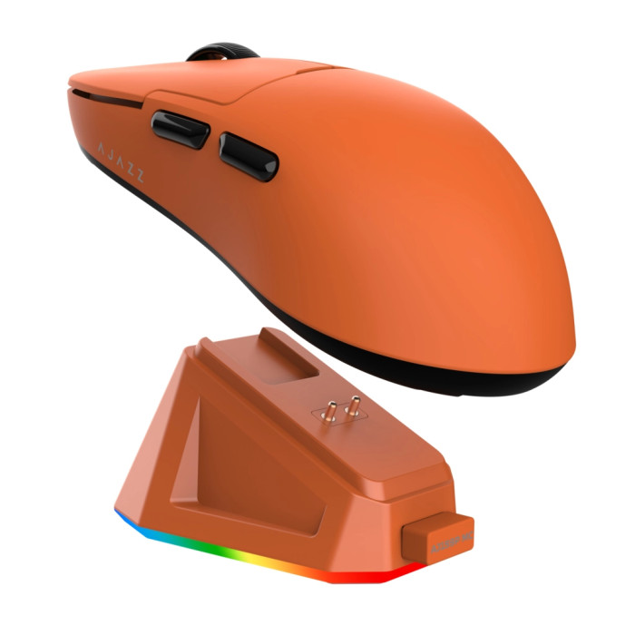 Мишка Ajazz AJ159P MC Wireless/Bluetooth/USB Charging Dock Orange (AJ159P-MC-Orange)
