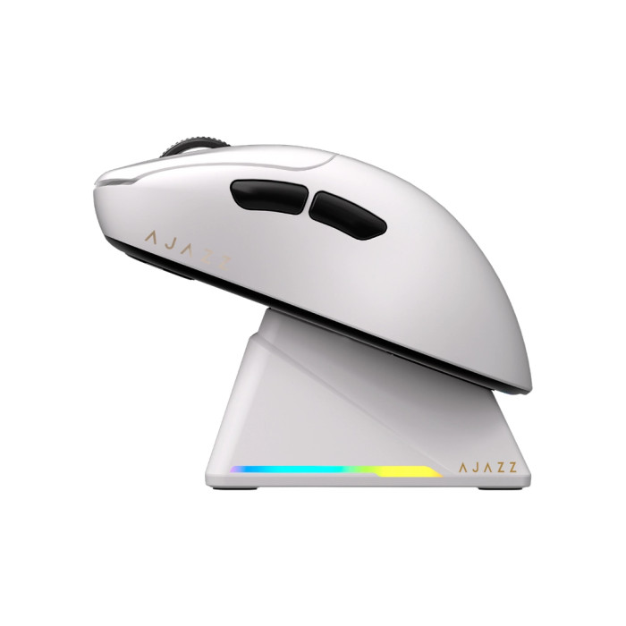 Мишка Ajazz AJ179PRO Wireless/Bluetooth/USB Charging Dock White (AJ179-PRO-W)