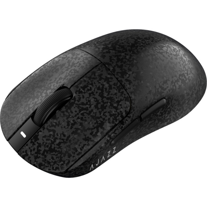 Мишка Ajazz AJ199 Carbon fiber Wireless/Bluetooth/USB Black (AJ199-B)