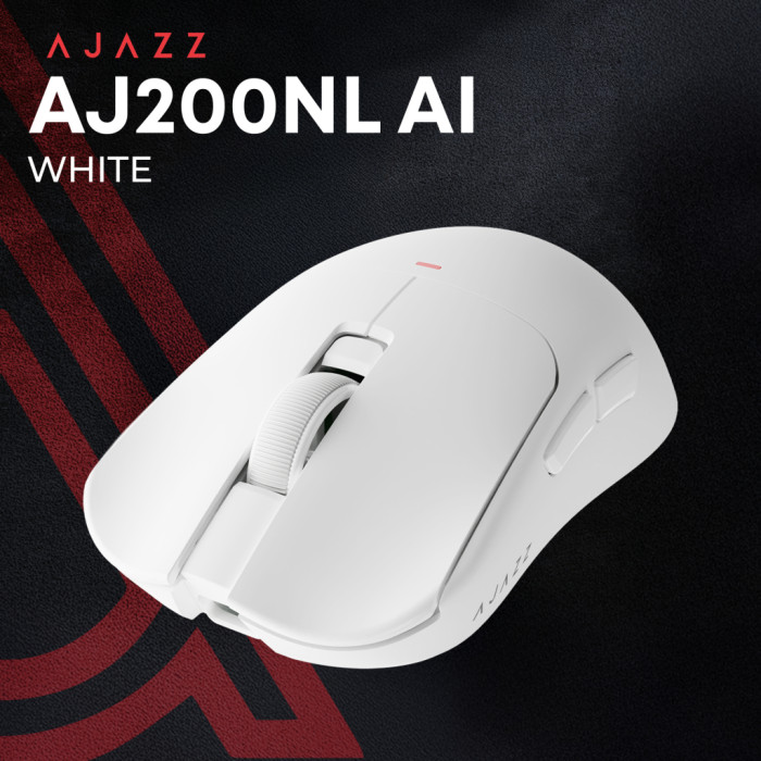 Мишка Ajazz AJ200 Near Link AI MC Wireless/Bluetooth/USB White (AJ200-NL-AI-MC-W)