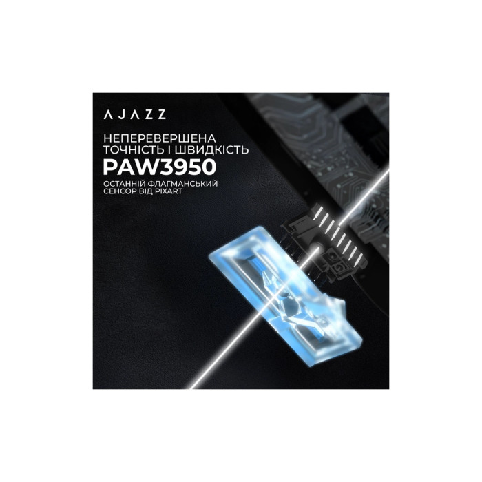 Мишка Ajazz AJ159 APEX Wireless/Bluetooth/USB Black (AJM159-A-B)