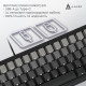 Клавіатура Ajazz AK650 Day Dream Switch Gradient USB UA Black (AK650-DD-BG)