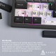 Клавіатура Ajazz AK650 Day Dream Switch Gradient USB UA Black (AK650-DD-BG)