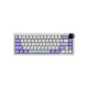 Клавіатура Ajazz AK650 Flying Fish Switch Purple RGB USB/Wireless/Bluetooth UA Purple (AK650-FF-PWB)