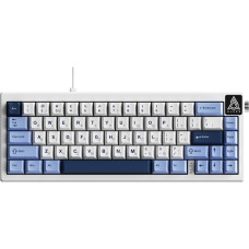 Клавіатура Ajazz AK650 Sea Salt Switch USB UA White/Blue (AK650-SS-BWB)