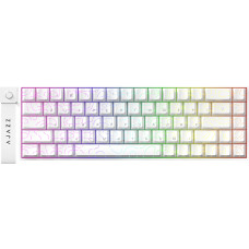 Клавіатура Ajazz AK680 V2 Ice Island Magnetic Switch USB UA White (AK680-V2-I-S-W)