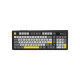 Клавіатура Ajazz AK980 Clear Sky Switch RGB Wireless/Bluetooth/USB Black (AK980-CS-BGY)