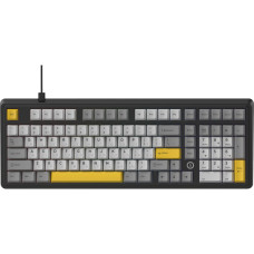Клавіатура Ajazz AK980 MAX Magnetic Switch USB UA Black/Grey/Yellow (AK980-MAX-M-BGY)