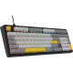 Клавіатура Ajazz AK980 MAX Magnetic Switch USB UA Black/Grey/Yellow (AK980-MAX-M-BGY)