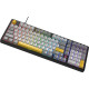 Клавіатура Ajazz AK980 MAX Magnetic Switch USB UA Black/Grey/Yellow (AK980-MAX-M-BGY)
