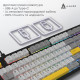 Клавіатура Ajazz AK980 MAX Magnetic Switch USB UA Black/Grey/Yellow (AK980-MAX-M-BGY)