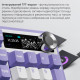 Клавіатура Ajazz Maillard V2 Maillard Switch Wireless/Bluetooth/USB UA Purple/White/Blue (AK980-V2-M-PWB)