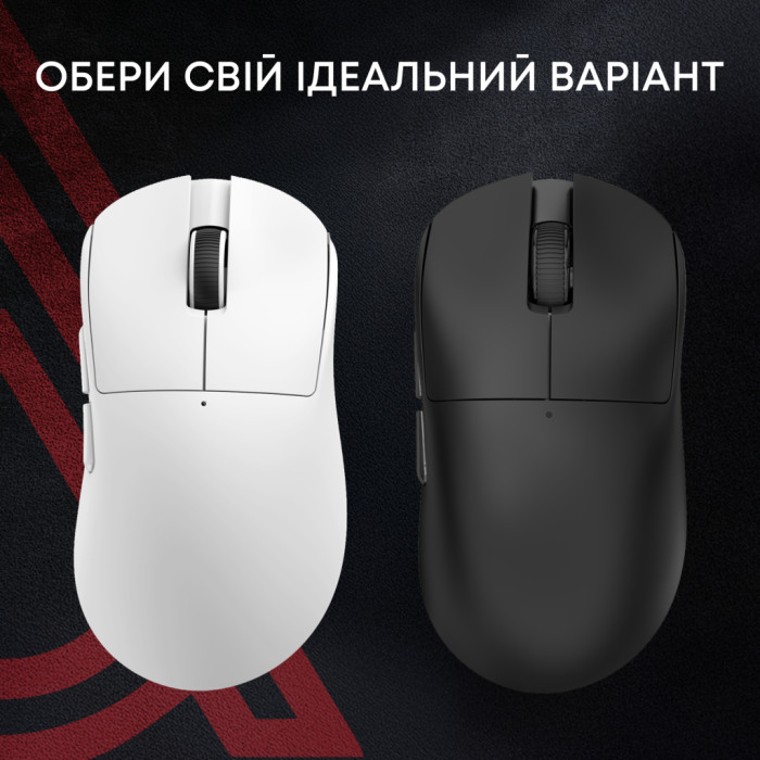 Мишка Ajazz x Nacodex NJ08-MC Wireless/Bluetooth/USB Black (NJ08-MC-B)