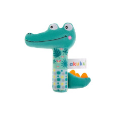 Брязкальце Akuku Плюшевий Крокодил (A0644)