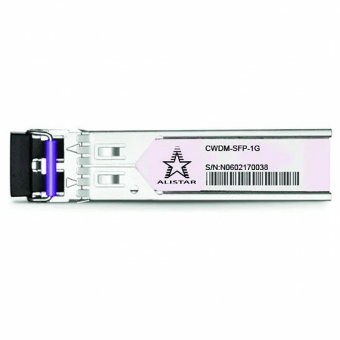 Модуль SFP Alistar Модуль SFP 1G 2SM CWDM LC 150KM TX1270nm DDM (SFP-1G-ZX5-C-27)