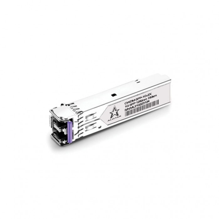 Модуль SFP Alistar Модуль SFP 1G 2SM CWDM LC 150KM TX1290nm DDM (SFP-1G-ZX5-C-29)