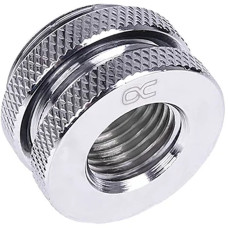 Фітинг для СРО Alphacool HF bulkhead connector passthrough G1/4 - chrome (17068)