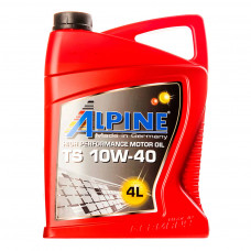 Моторна олива Alpine 10W-40 ТS 4л (0085-4)