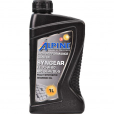 Трансмісійна олива Alpine Syngear 75W-80 FE GL-4/GL-5 1л (1585-1)